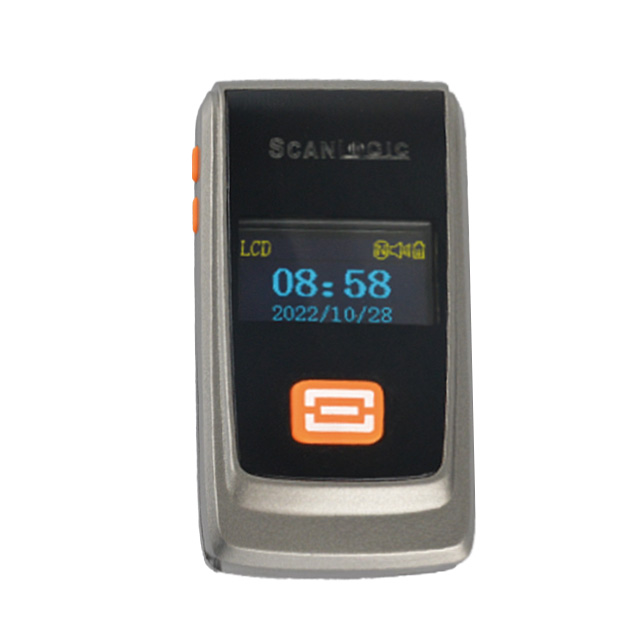 Portable Mini Wireless Qr Code Scanner For Express Logistics